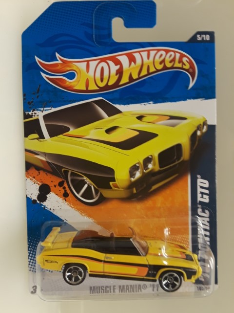 Hot Wheels Muscle Mania ‘70 Pontiac GTO